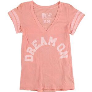 Rebel Yell Womens Dream On Graphic T-Shirt, pink, XS